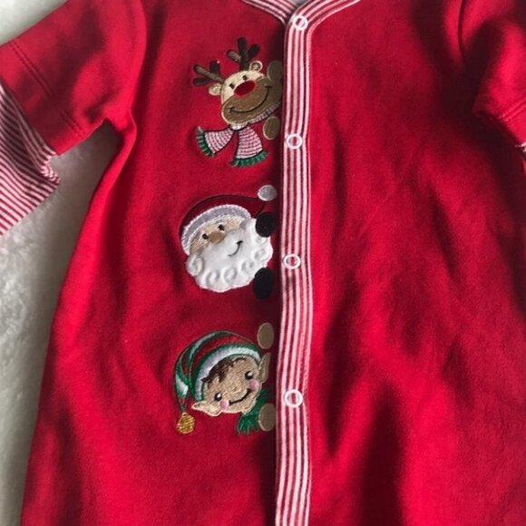 STARTING Out -  Like New One Piece Christmas Pajamas - Picture 1 of 5